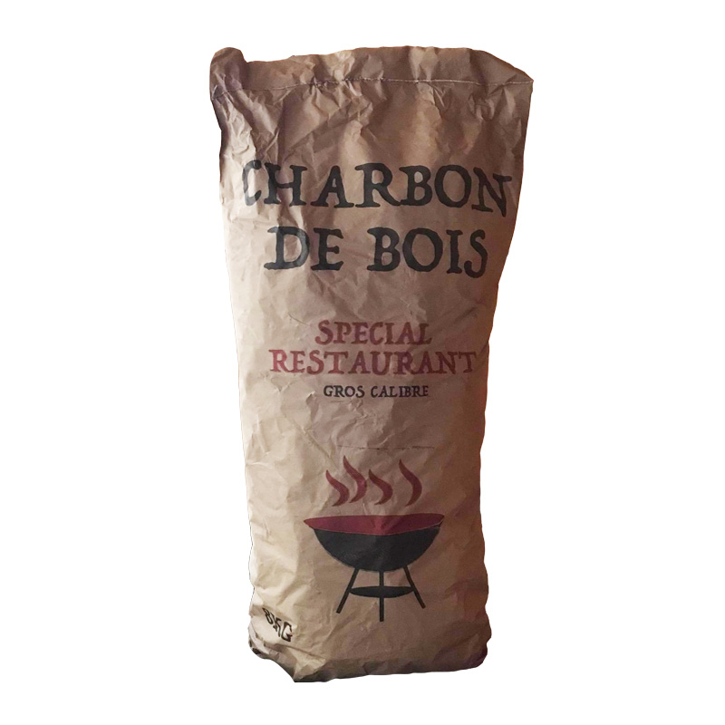Sac de charbon de bois de 10kg pour barbecue